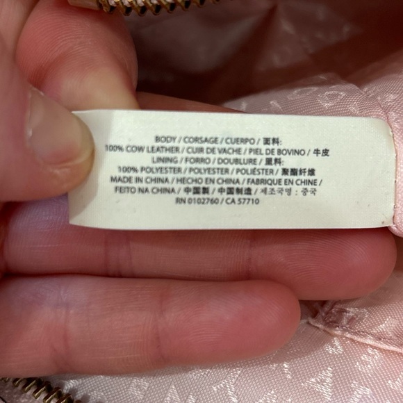 Baby Pink Large Leather Purse with Bow - Kate Spade - Picture 8 of 8